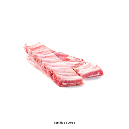 COSTILLA DE CERDO 1/2 KG